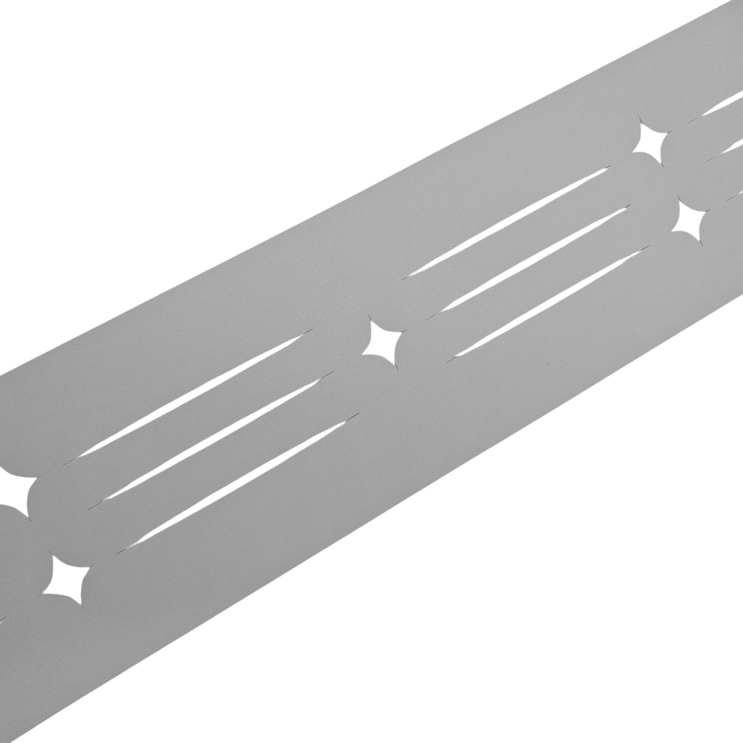 zaunzu Sichtschutz Dekor Starline mit Lasermuster für Doppelstabzaun Lichtg günstig online kaufen