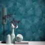 Erismann Vliestapete Guido Maria Kretschmer Fashion for Walls 3 mit Fächermotiv in Petrol.