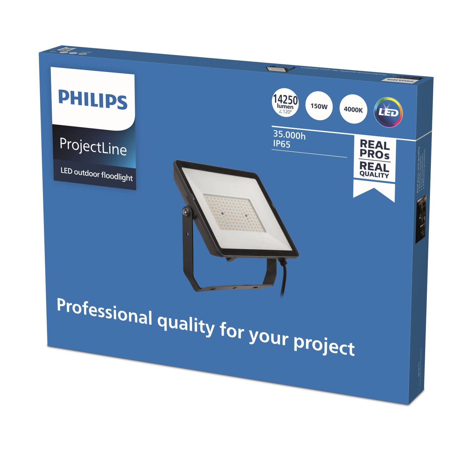 Philips Projectline LED-Außenstrahler 150W, 4000K, IP65 im Karton.