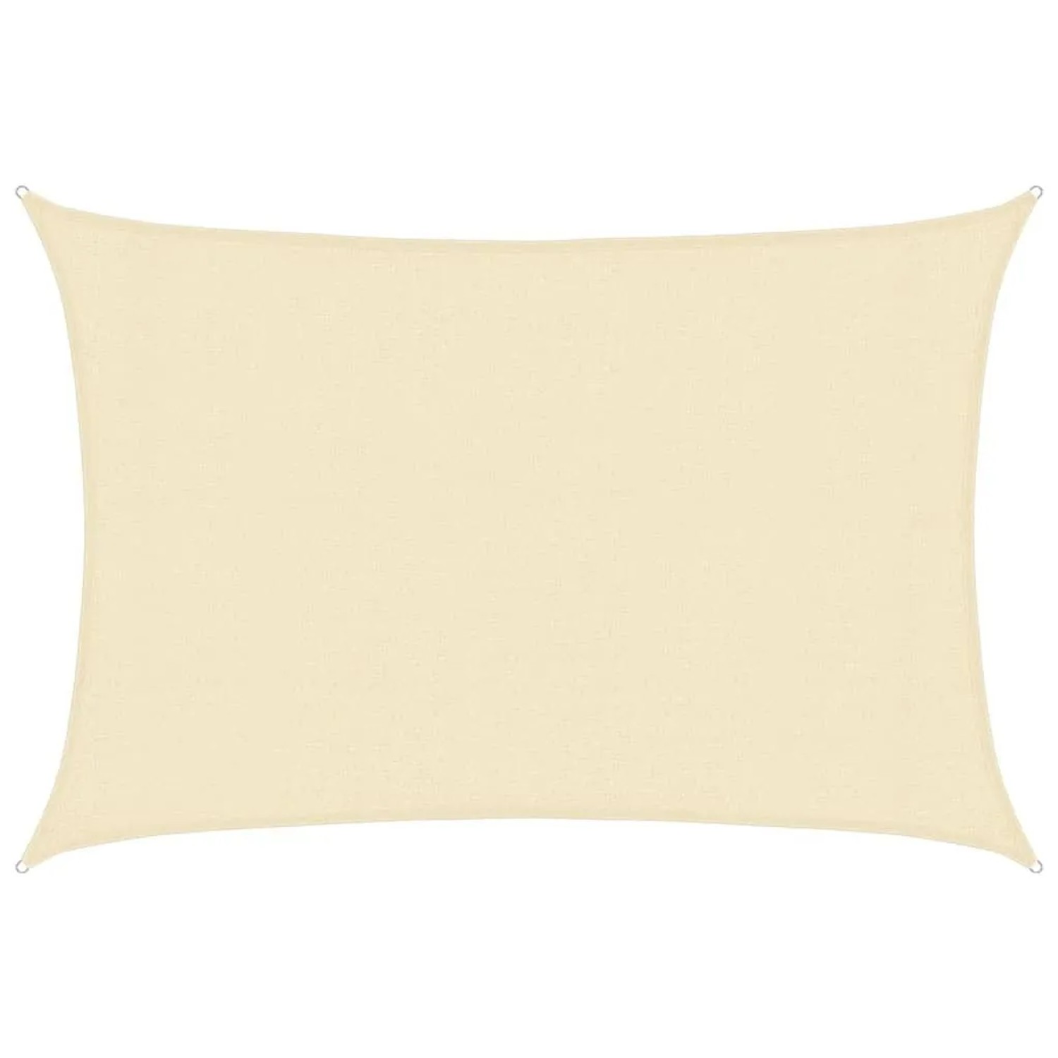 vidaXL Sonnensegel 160 g/m² Creme 3x4,5 m HDPE 311183