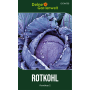 Dunkelroter Rotkohl Roodkop mit Wassertropfen. Gemüsesamen für den Garten. Ertragreiche Sorte.