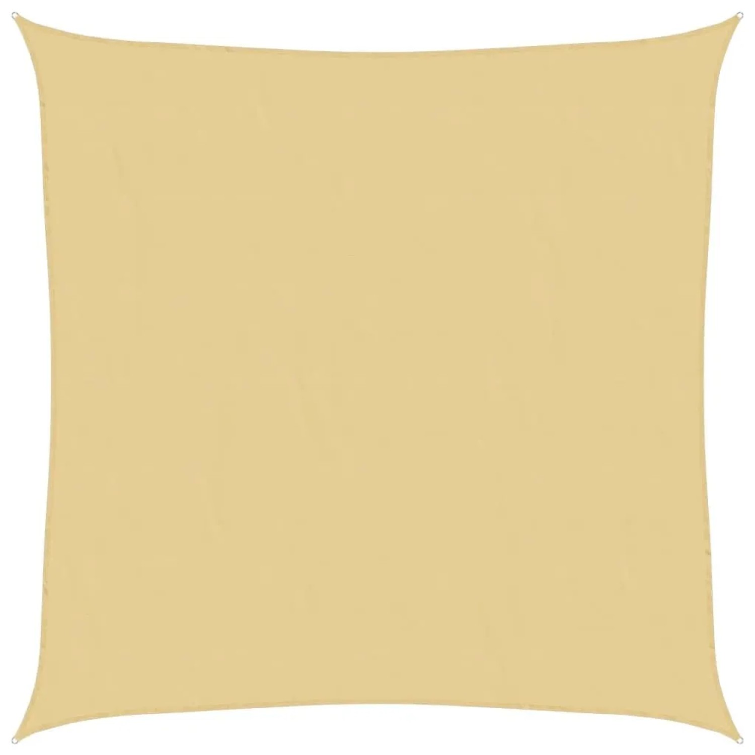 vidaXL Sonnensegel Sandfarbe 2,5x2,5 m 100% Polyester Oxford 4000409 günstig online kaufen