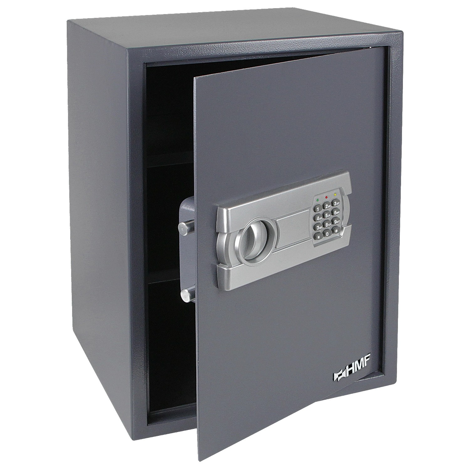 Thumbnail - HMF 4612512 Tresor Zahlenschloss Möbeltresor 35 x 50 x 31 cm Anthrazit