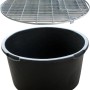 Verzinktes Intergarden Abdeckgitter (Ø 125 cm) für Brunnen, Becken und Wasserspiele.