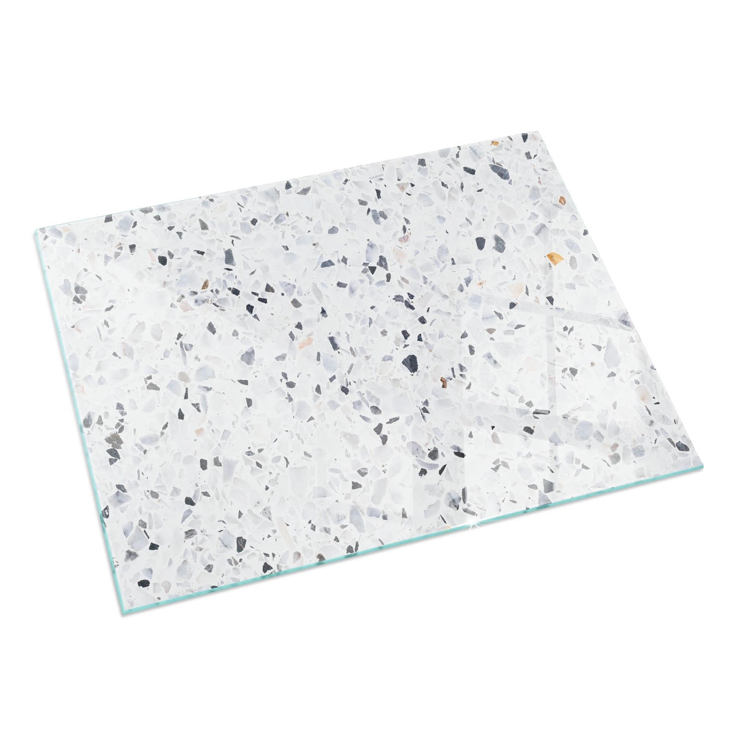 Tulup Glasplatte für Kamin Steinmuster mit Partikeln Funkenschutzplatte aus günstig online kaufen