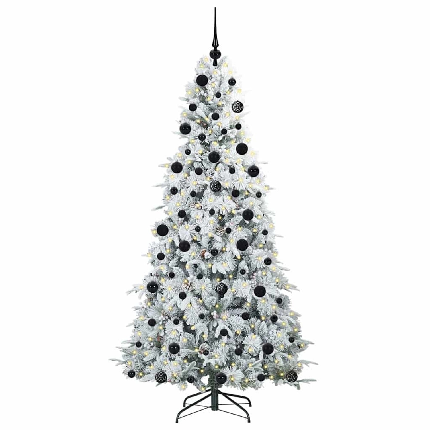 Thumbnail - vidaXL Künstlicher Klappbarer Weihnachtsbaum Grün 210 cm PE und PVC 3397498