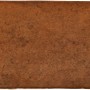 Glasierte, glänzende Wandfliese in Cotto-Optik, 7,5x30 cm. Antik Steingut für Innenräume.