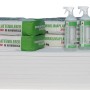 OBI Schimmel-Sanierungs-Komplettpaket mit Kalziumsilikatplatten, Kleber, Schimmelentferner und Grundierung.