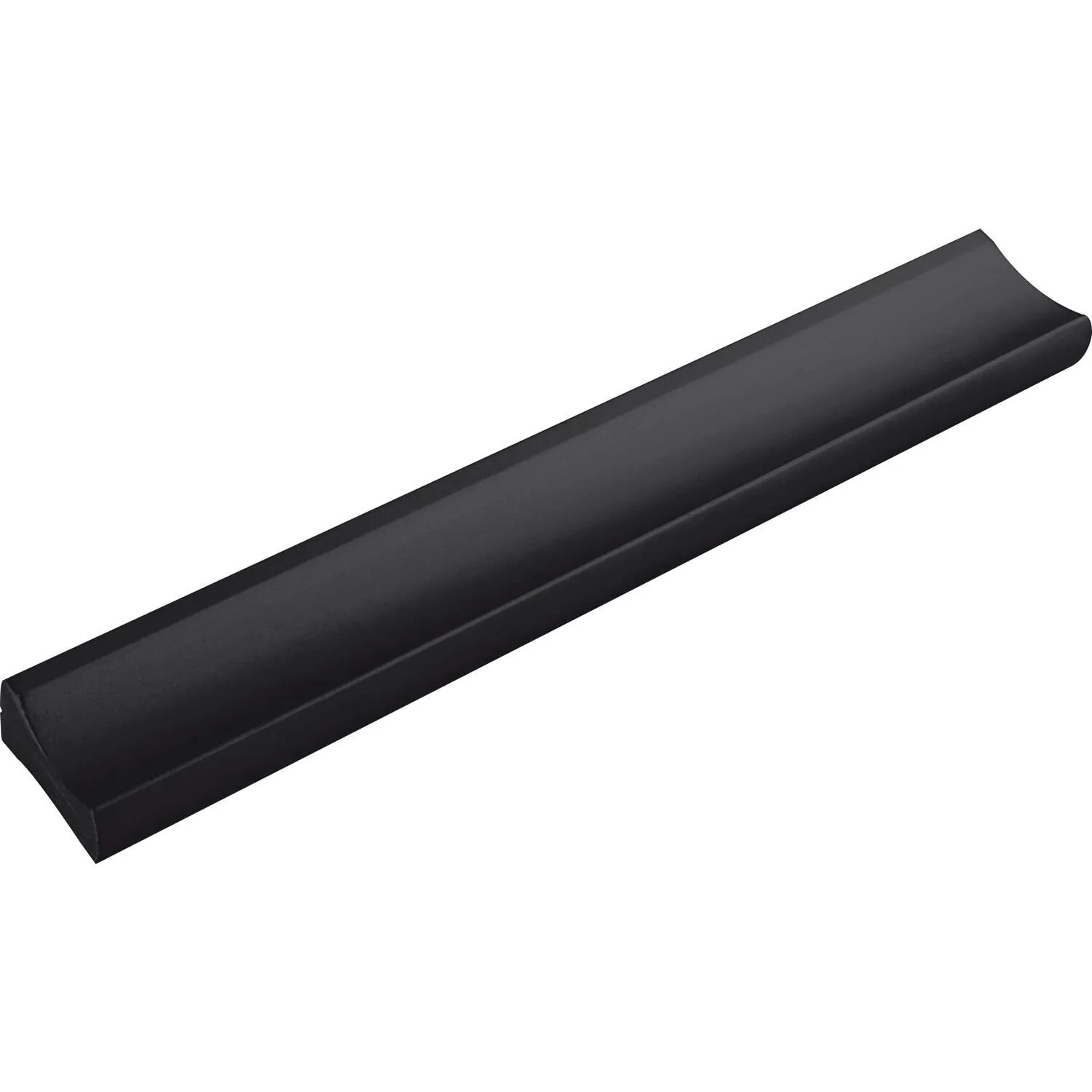 Alles im Griff Möbelgriff Alto La 96 mm Breite 122 mm Aluminium Schwarz Matt