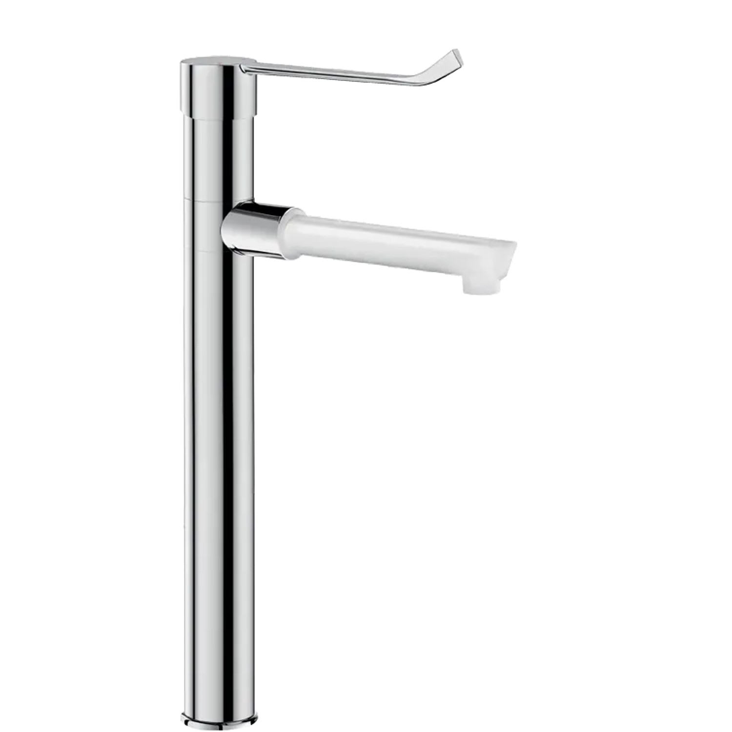 Delabie EHM EP Einhebelmischer Schwenkauslauf BIOCLIP H.320 + Einmalauslauf