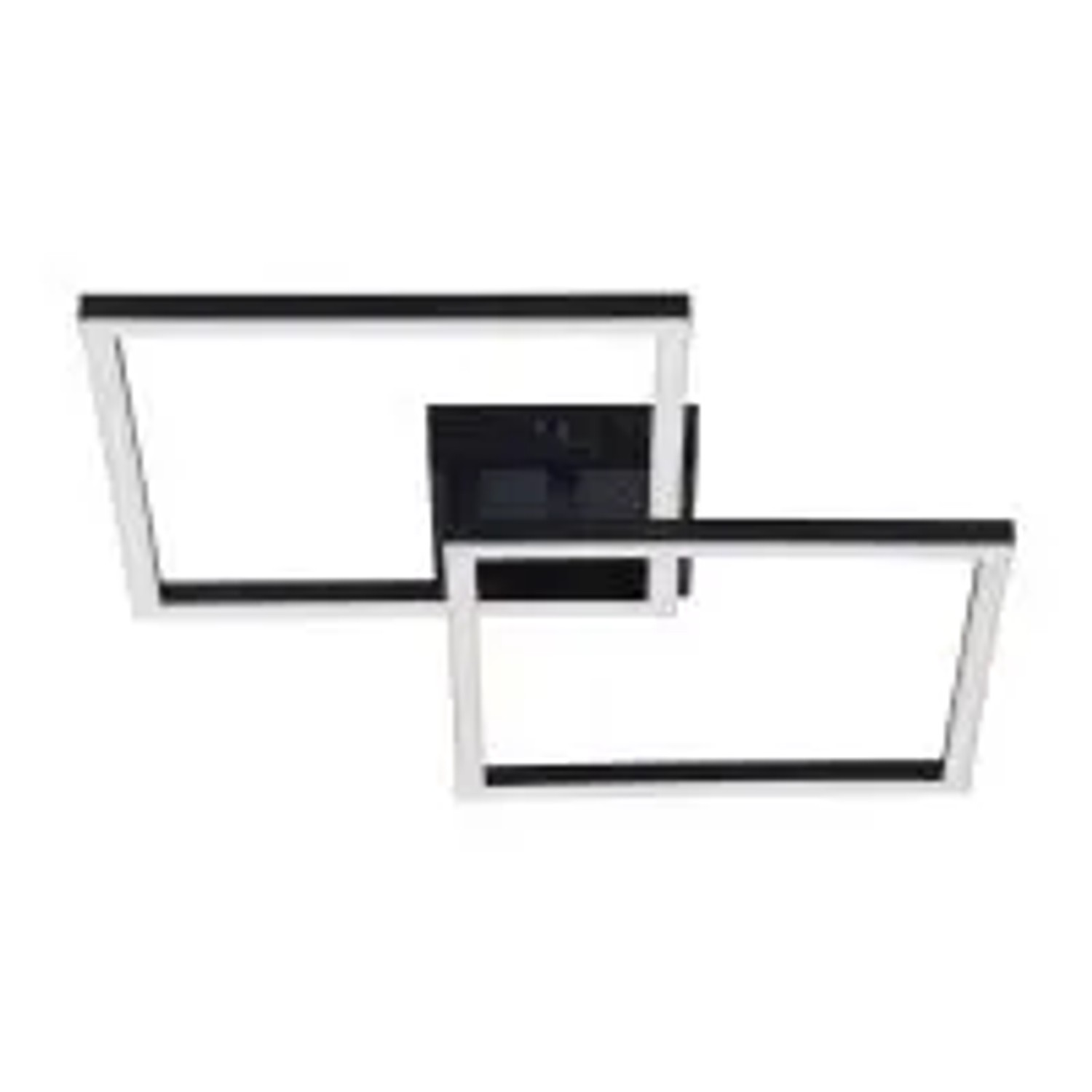 NETTLIFE LED Deckenleuchte aus Kunststoff L40Schwarz