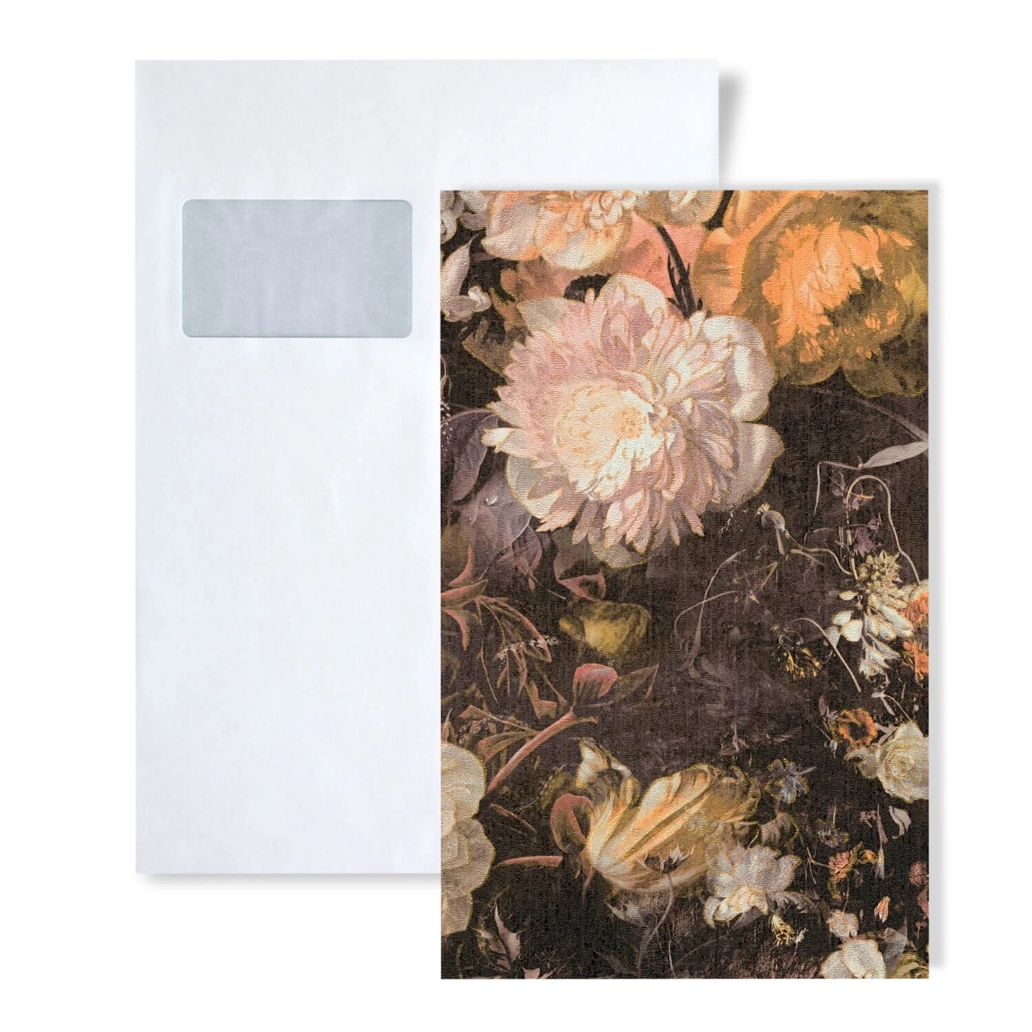 PROFHOME 1 MUSTERSTÜCK S-388212-GU DIN A4 MUSTER der Floralen Tapete günstig online kaufen