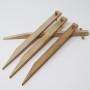 Aquagart Erdanker: 10 Holz-Bodenanker aus Buchenholz für Teichfolien & Zubehör.