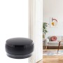 Schwarzer Wagner Bodentürstopper Black Deluxe zum Kleben, Ø 45 mm.