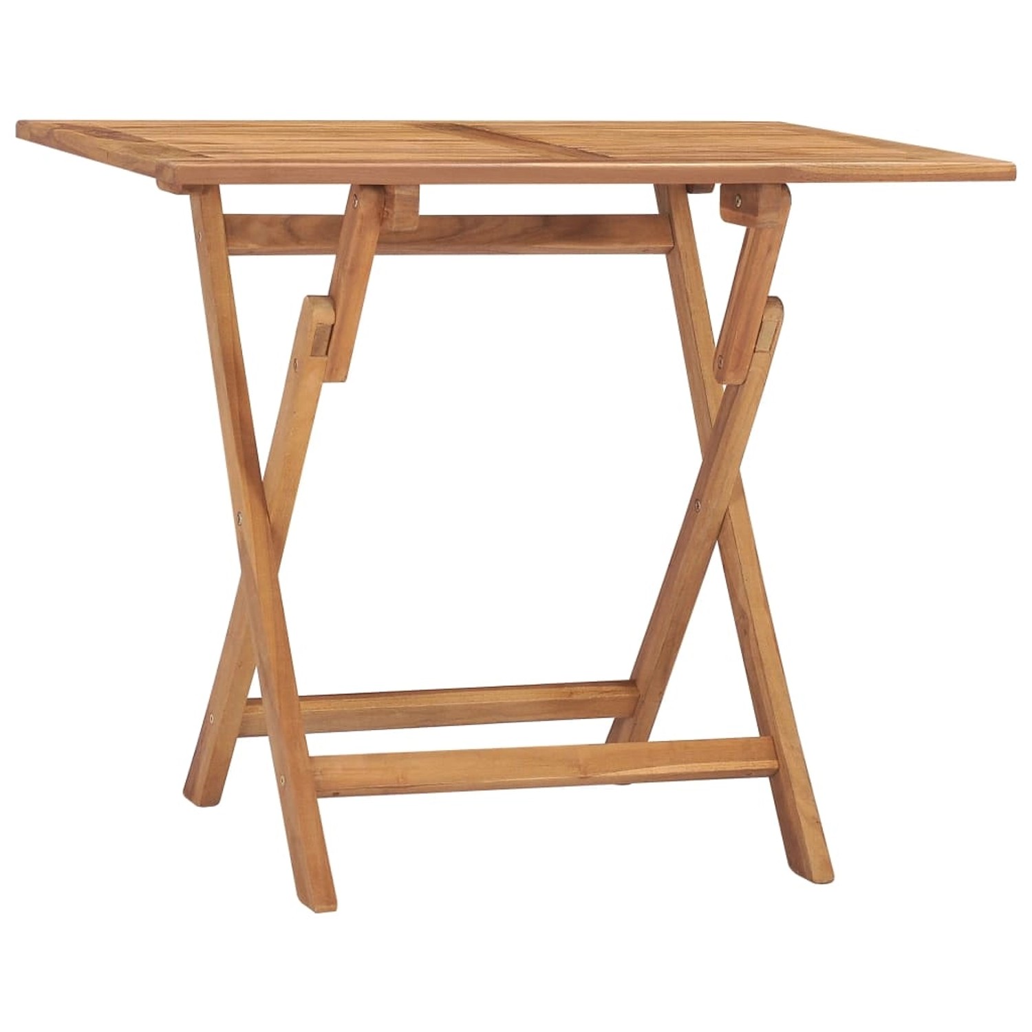 vidaXL Klappbarer Garten-Esstisch 90x60x75 cm Massivholz Teak 315445 günstig online kaufen