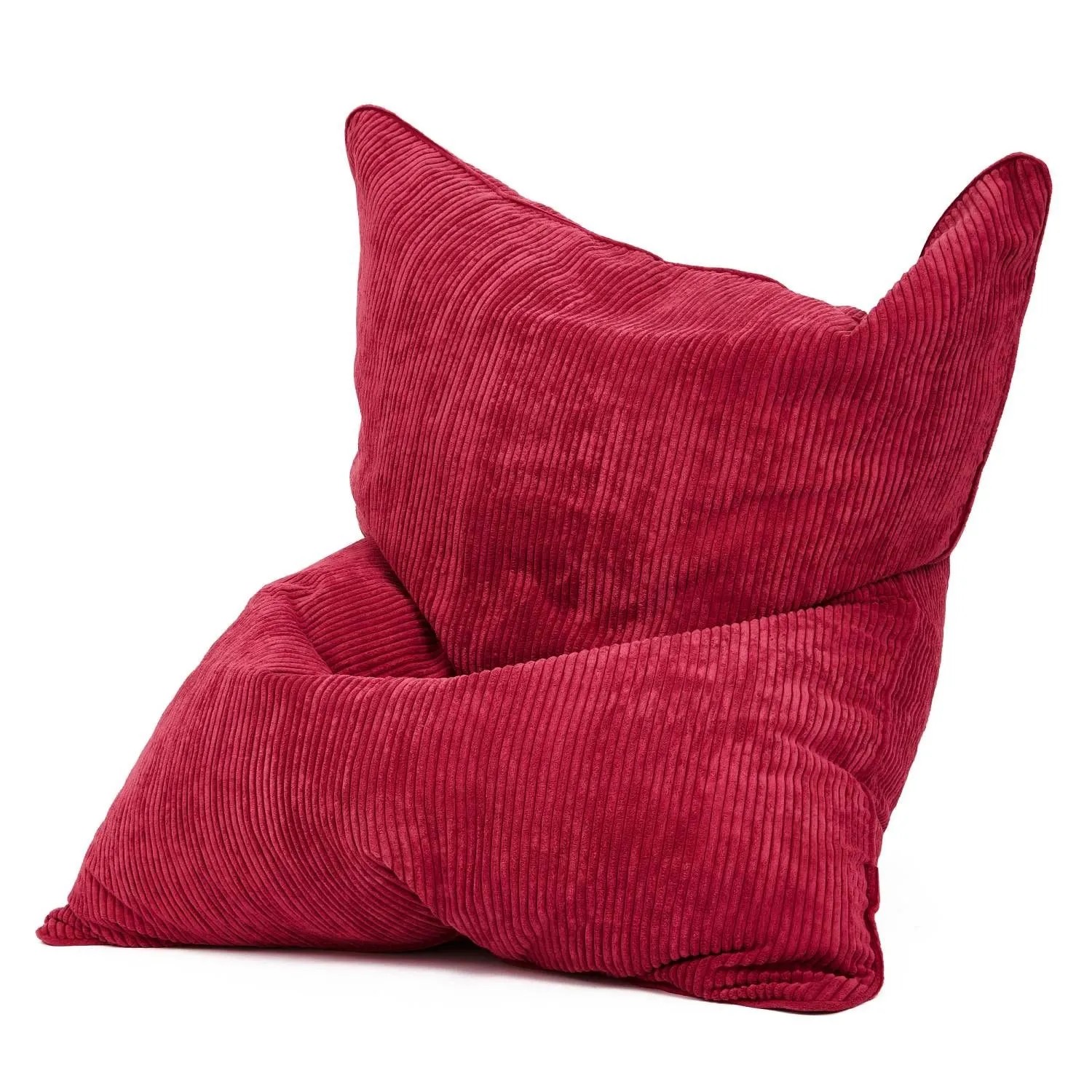 Green Bean Sitzsack Cordoba XXL 140 x 180 x 25 cm Wetterfest Waschbarer Bezug Rot