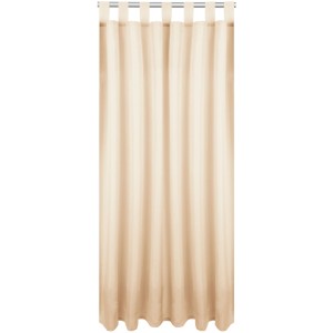 Bestlivings Dekoschal Ellen in Beige, 140x225 cm, mit Schlaufen für Fenstervorhänge.