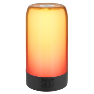 Globo Tischleuchte Sandrina, schwarz matt, mit Farbwechsler und Smart Light Funktion.