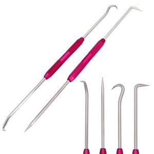 Tifler Werkzeug-Set für O-Ringe, Montage und Demontage, mit vier verschiedenen Spitzen.