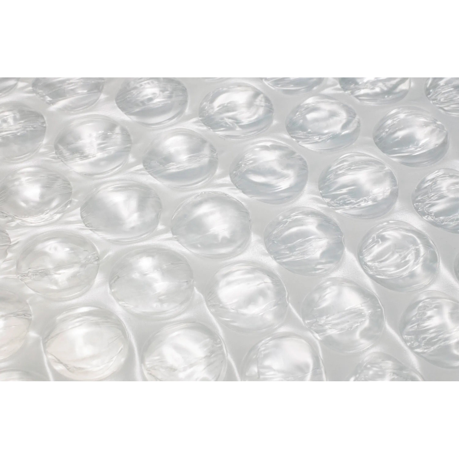 Transparente Luftpolsterfolie (2 m x 5 m) für Umzug und Schutz empfindlicher Gegenstände.