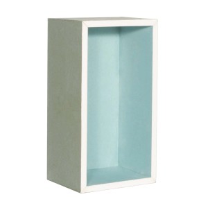 Dalsys Wandnische Dusche, 15x30x12cm, imprägnierter Gipskarton, Einbauelement für Bad und Wohnraum.