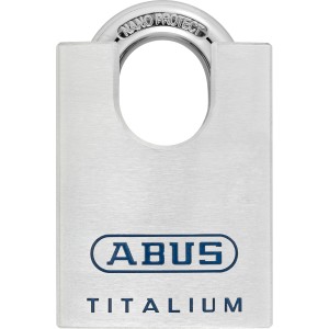 Abus Vorhangschloss Titalium 96CSTI/60, robust und korrosionsgeschützt.