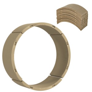 PawHut Kratzbrett 8er Set aus Pappe, recycelbar, als Kratzbaum-Ergänzung oder Einzelstück.