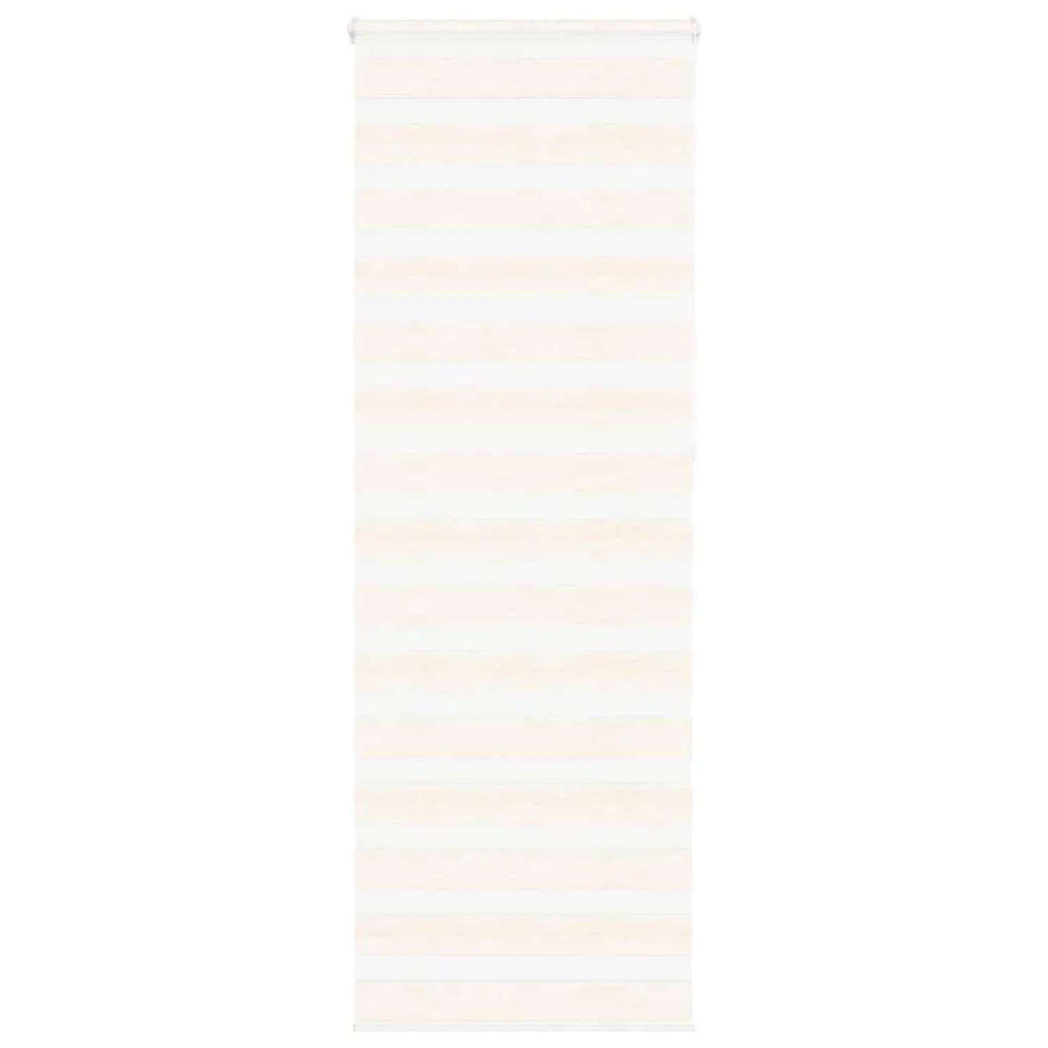 vidaXL Doppelrollo Marmorbeige 75x230 cm Stoffbreite 70,9 cm Polyester 4014698