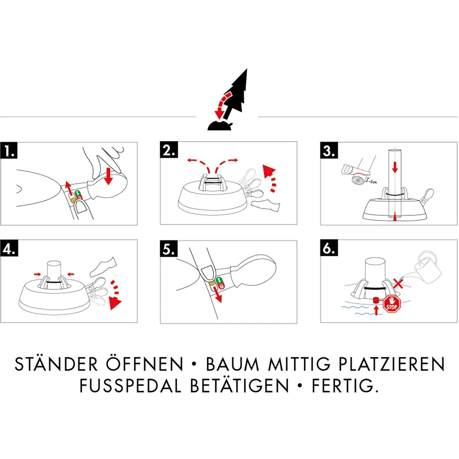 Krinner Christbaumständer Green Line Comfort Grip+ Produktbild-Vorschau 11