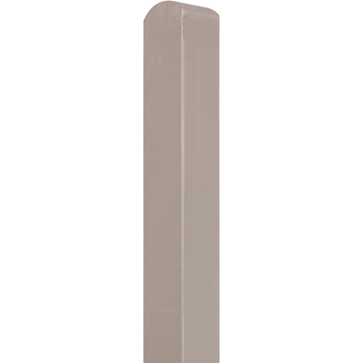 Andrewex Zaunpfosten Glatt 9 cm x 9 cm x 125 cm Grau FSC®