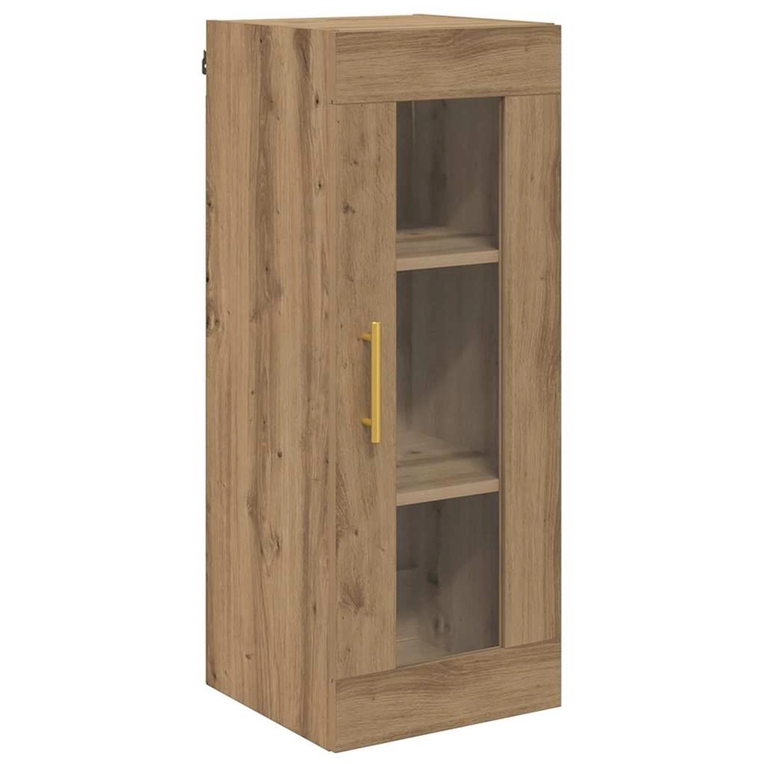 vidaXL Wandschrank Artisan-Eiche 34,5 x 34 x 90 cm 882617 günstig online kaufen