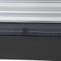 Detailansicht der Sunjoy Multi-Pergola Matterhorn mit Solar-LED-Leuchten.