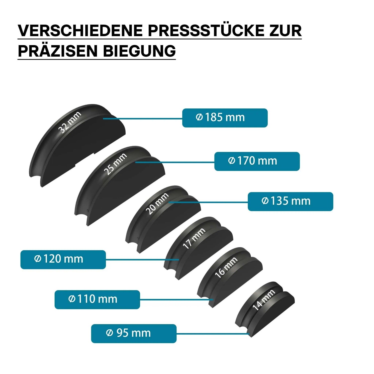 Wiltec Hand Rohrbiegemaschine 14-32Mm 90° Rohrbiegegerät Biegegerät Rohrbieger_8