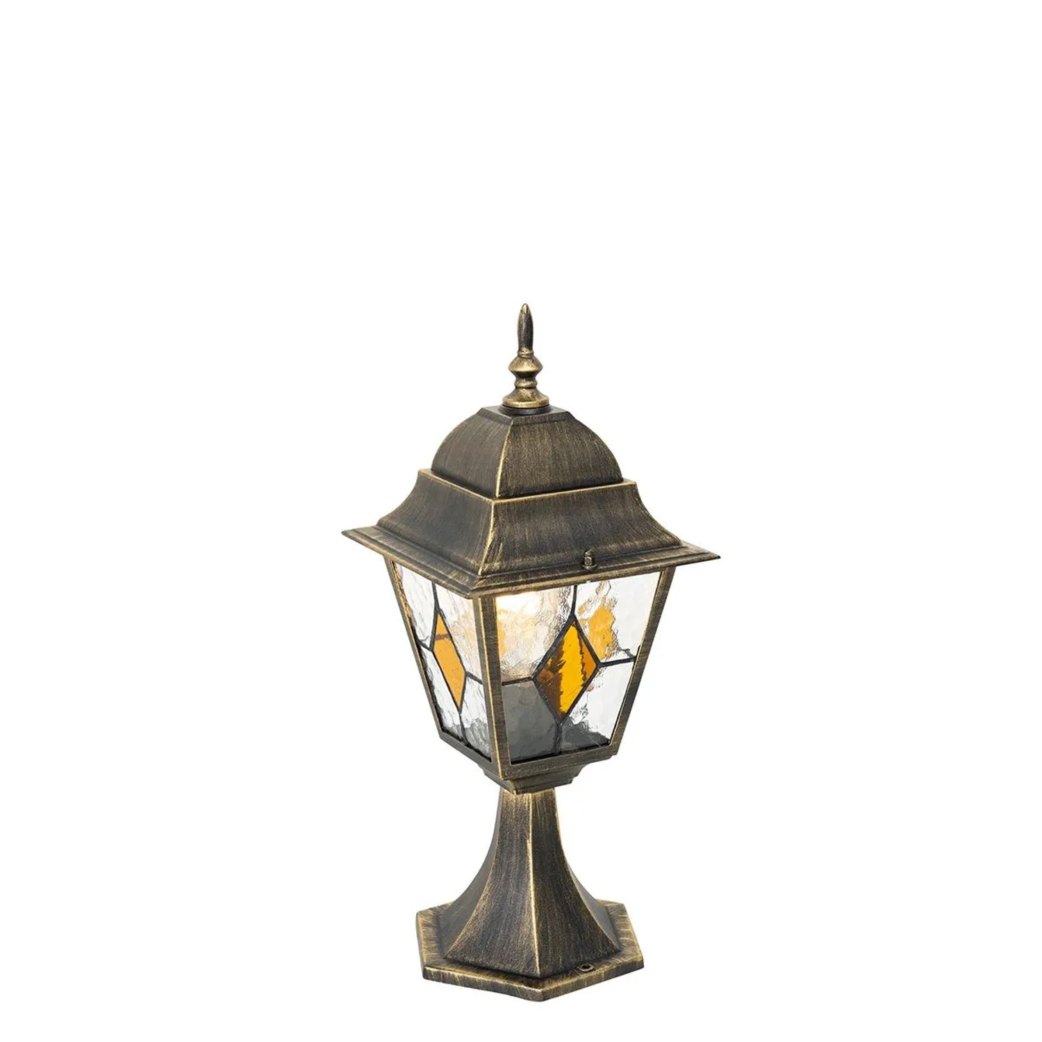 QAZQA Vintage Außenlaterne AntikGold 45 cm Antigua