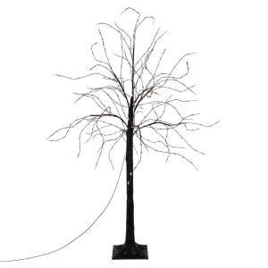 LED-Baum, 120 cm, mit 480 warmweißen LEDs, geeignet für Innen- und Außenbereich.
