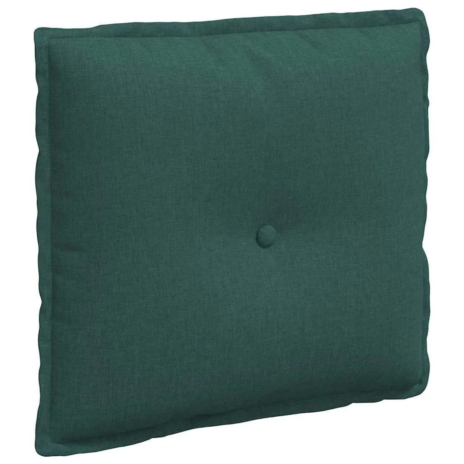 vidaXL Rückenkissen Dunkelgrün 50 x 19 x 45 cm Stoff 42014620