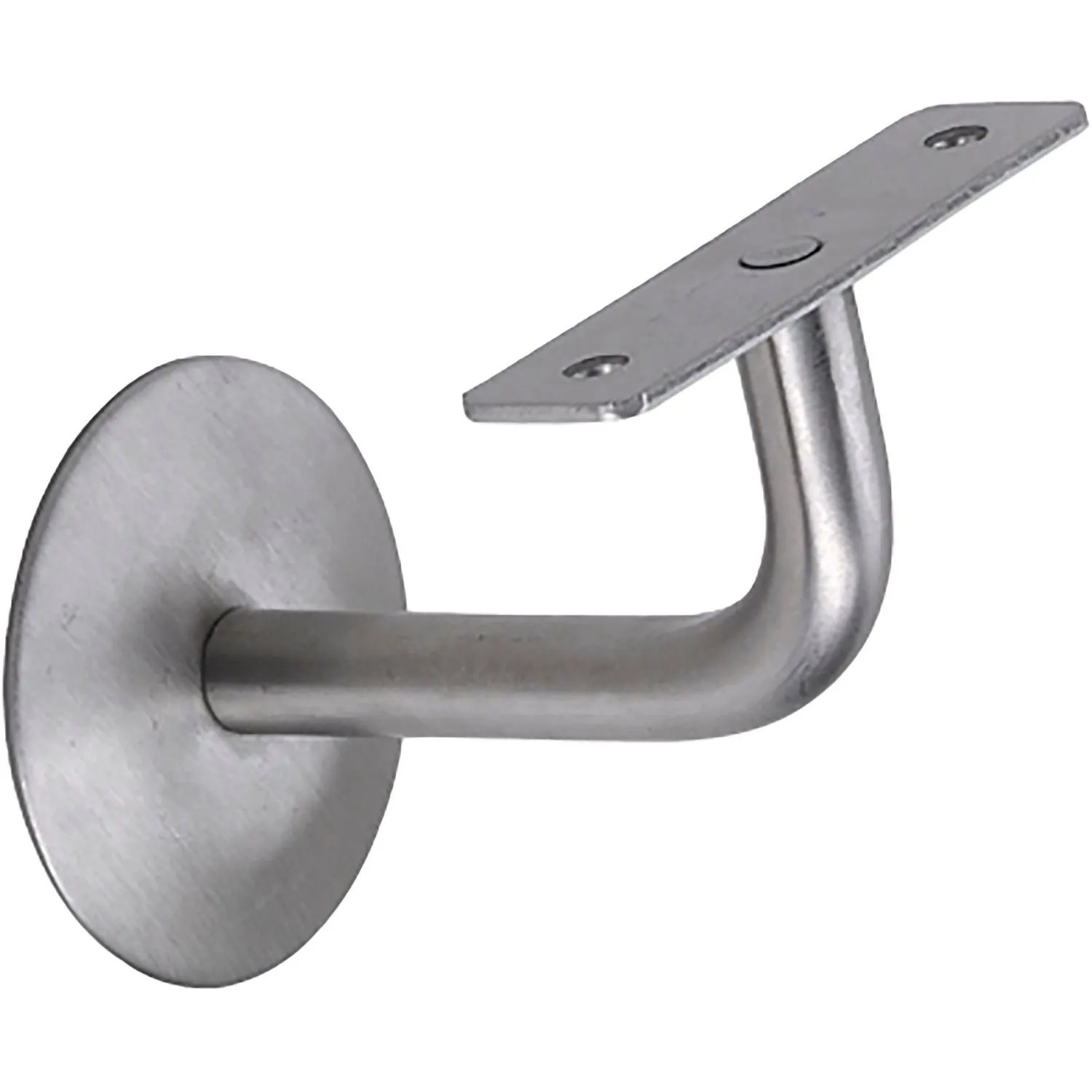 SCHÖSSWENDER Handlaufträger mit Winkel Wandabstand 75 mm Edelstahl Matt