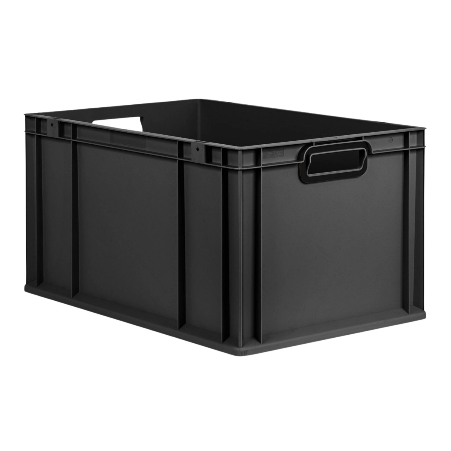PROREGAL Eurobox Nextgen Color HxBxT 32x40x60cm 65 Liter Griffe Schwarz Off günstig online kaufen