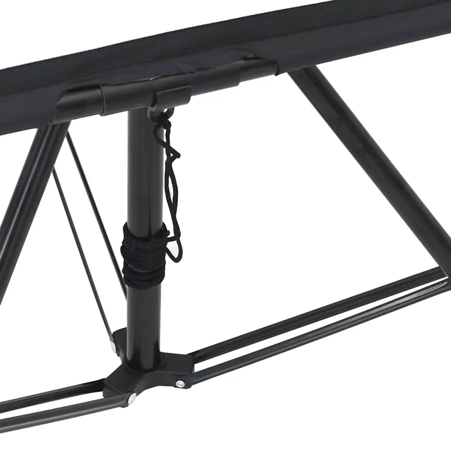 Detailaufnahme Stativ der vidaXL Projektionsleinwand, 60 Zoll, 4:3.