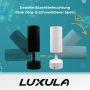 LUXULA LED Spot, schwenkbar, weiß und schwarz, für Akzentbeleuchtung. Deckenstrahler aus Aluminium.