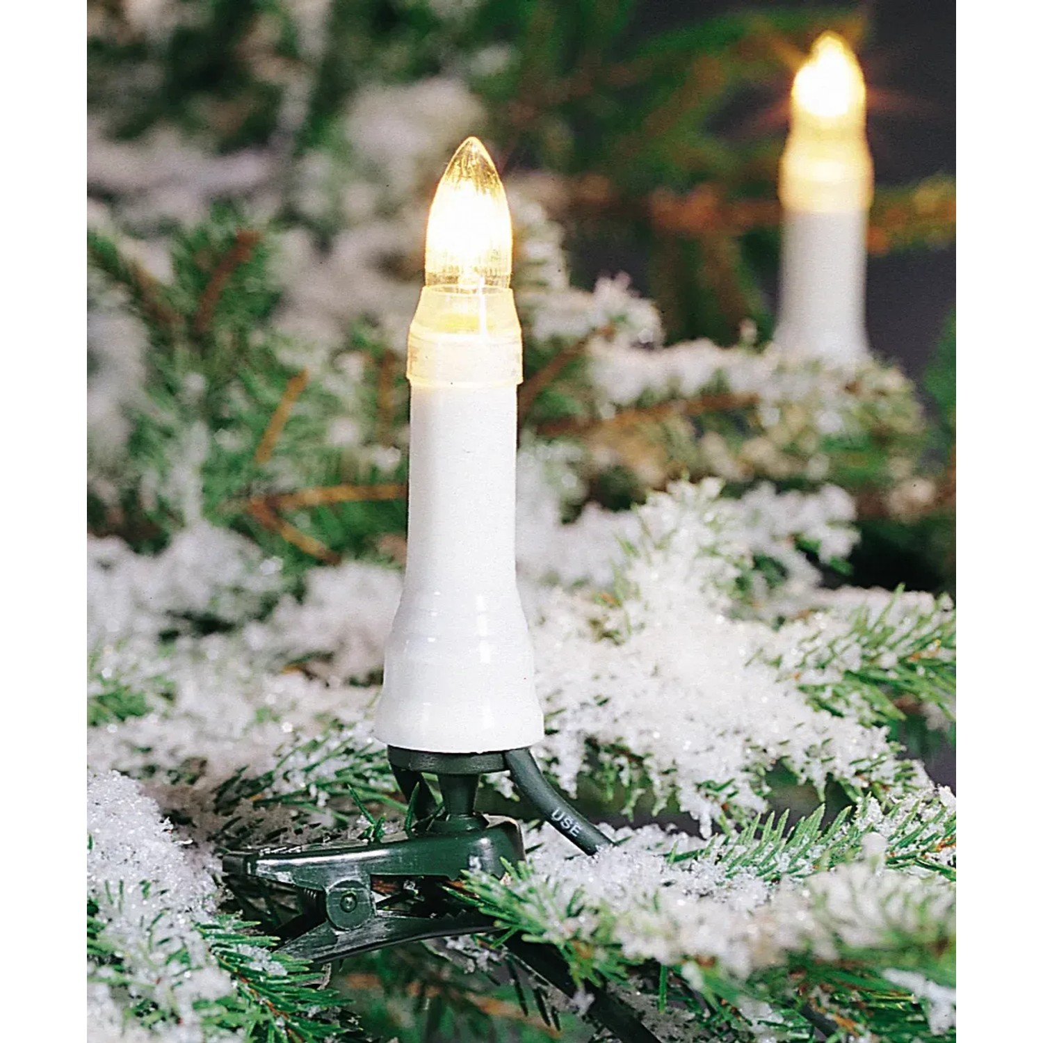 Konstsmide Lichterkette Weihnachtsbaum 25 Kerzen warmweiß IP44 kaufen bei OBI