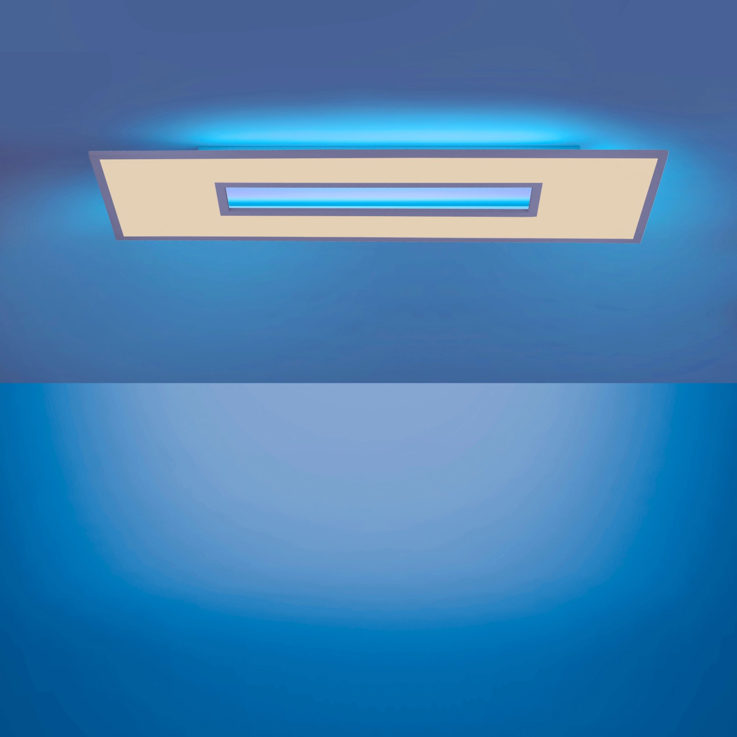 LED-Deckenleuchte Recess 120 x 40 cm, 2700-5000 K, RGB kaufen bei OBI