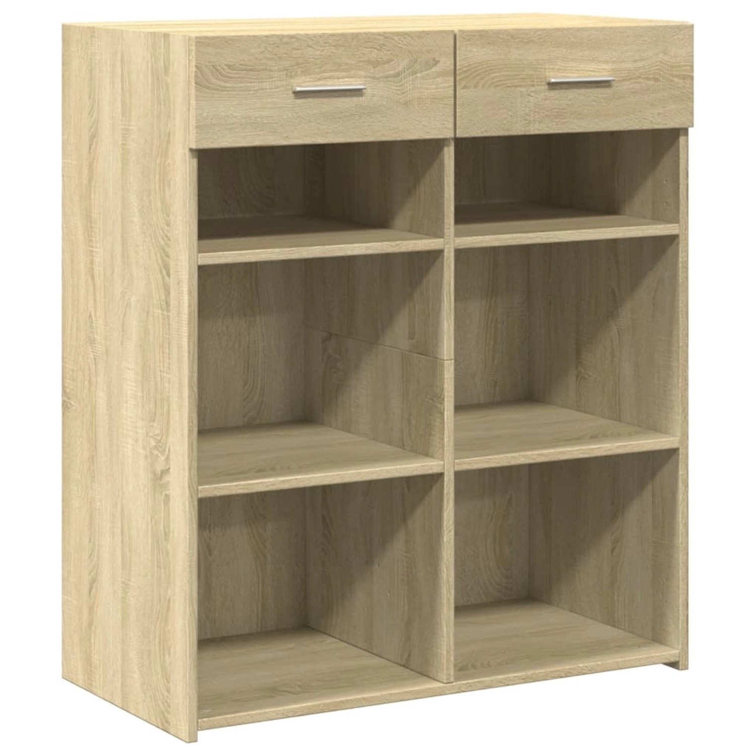 vidaXL Sideboard Sonoma-Eiche 80x42,5x93 cm Holzwerkstoff 3281478 günstig online kaufen