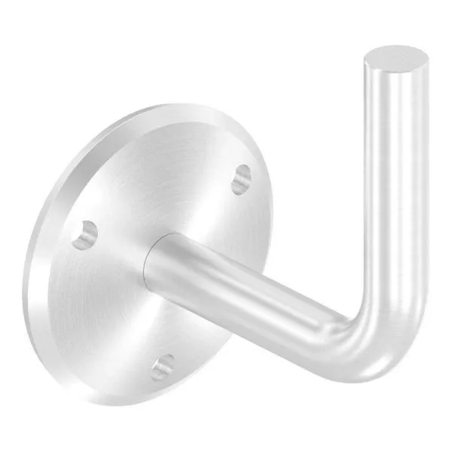 FeNau Handlaufhalter V2A Ronde 70x5 mm Bügel Ø14 mm Wandabstand 84 mm Zum Anschweißen