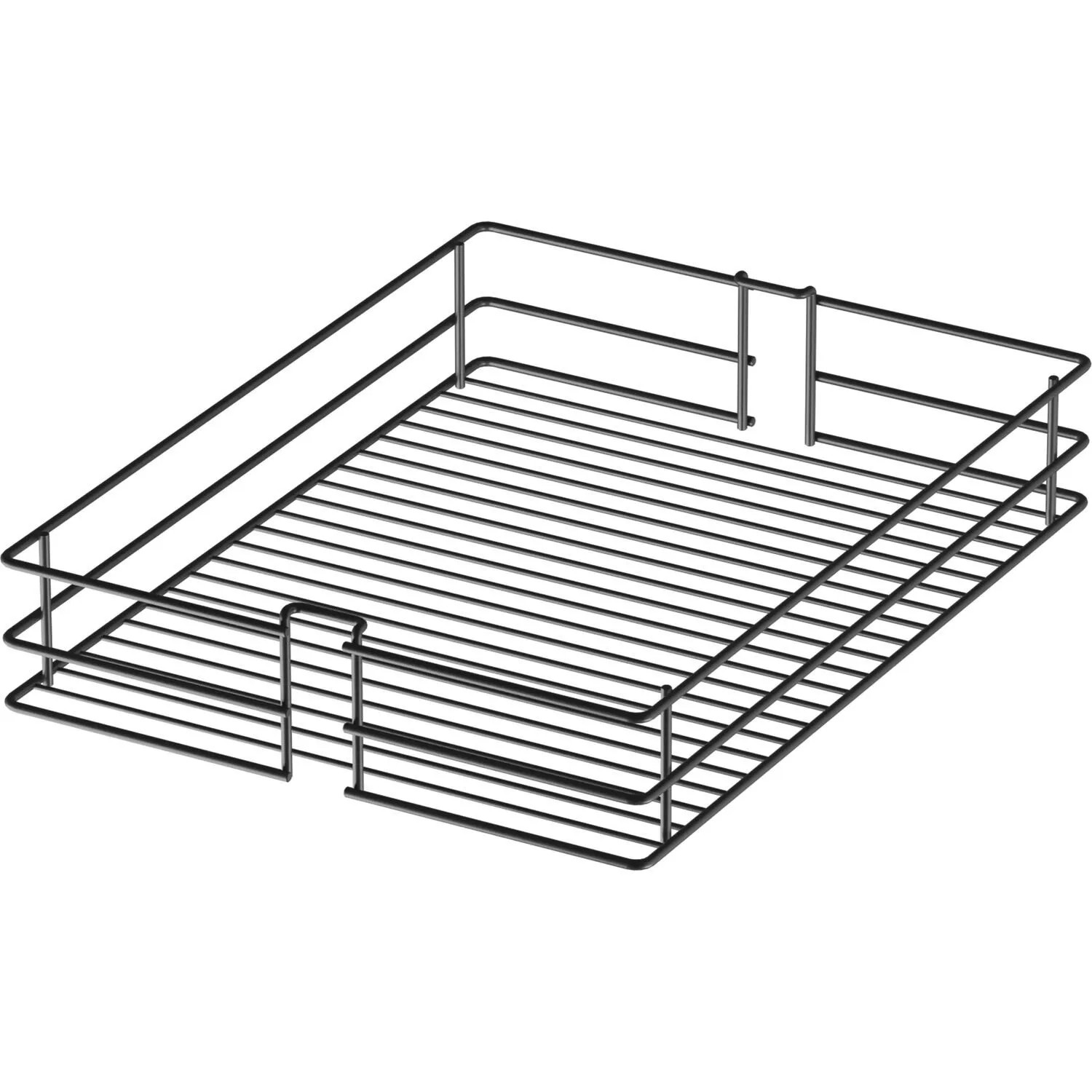 Vauth-Sagel Drahtkorb Tall Larders Korpusbreite 400 mm Stahl Lava 2er-Set