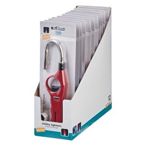 Tom Stabfeuerzeug 12264-02 Turbo, flexibel und nachfüllbar für Grill & mehr.