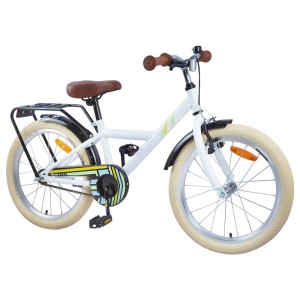 vidaXL Kinderfahrrad 24 Zoll für 8-12 Jahre Alt Weiß 42009500
