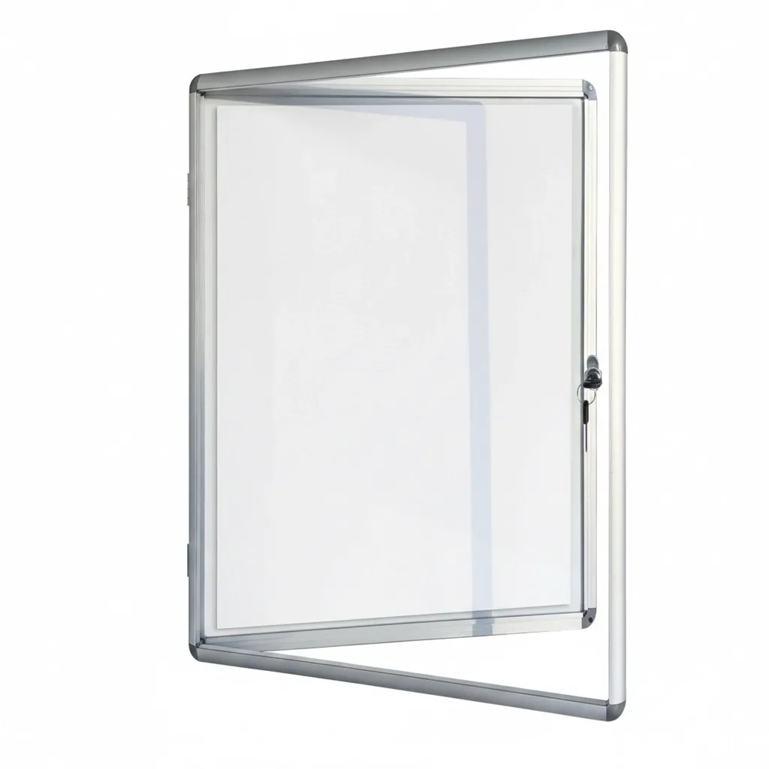 Floordirekt Schaukasten Premium Acrylglas Magnetisch Beschreibbar Alu-Rahmen 1 x A4