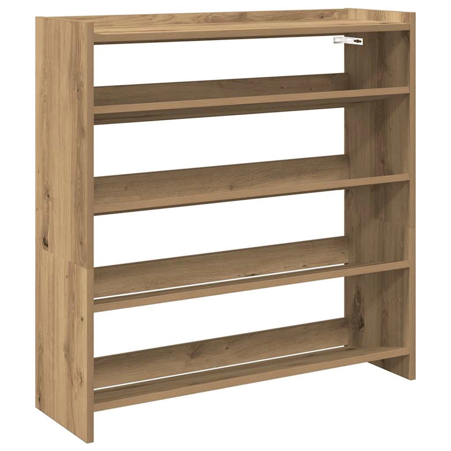vidaXL Schuhregal Artisan-Eiche 80x25x81 cm Holzwerkstoff 859913 günstig online kaufen