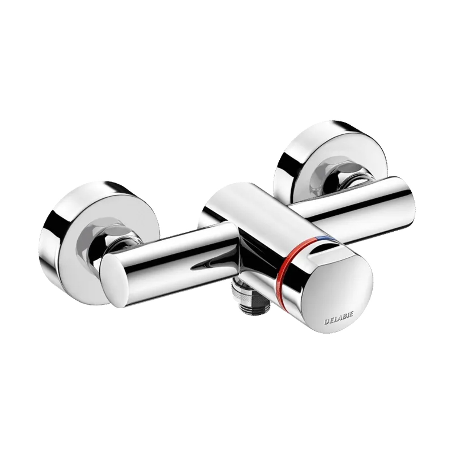 Delabie TEMPOMIX 3 Einhand-Selbstschlussmischer Aufputz, Abgang unten